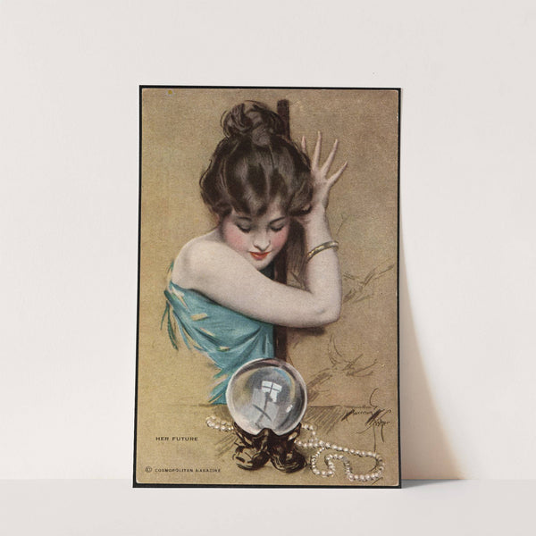 Her future (ca. 1920) by Harrison Fisher