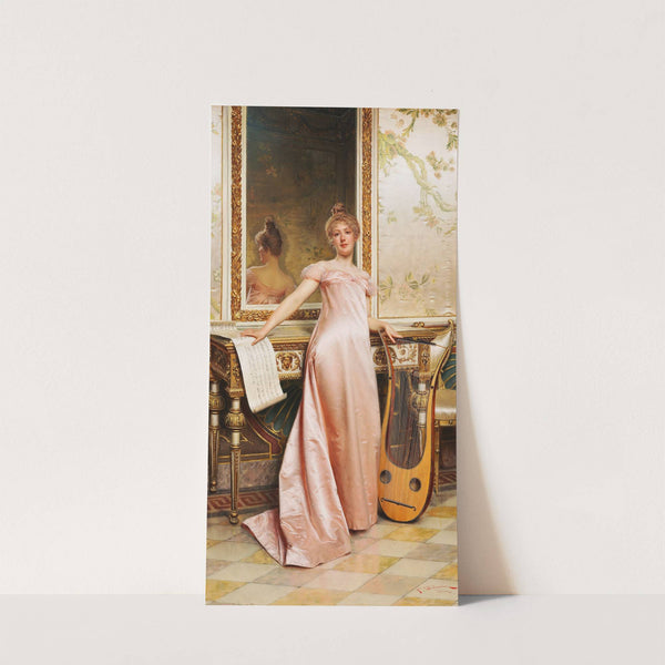 Her music lesson by Frédéric Soulacroix