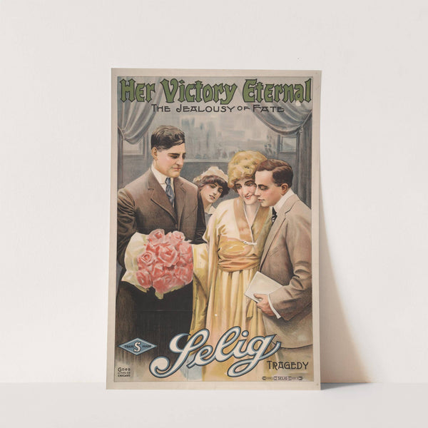 Her victory eternal The jealousy of fate. by Goes Litho. Co.