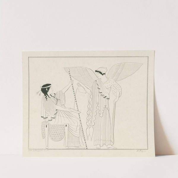 Hera and Iris (1844-1861) by A. Rey