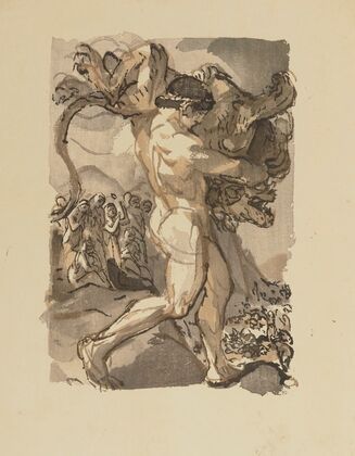 Héraclès et le lion de Némée (1935)