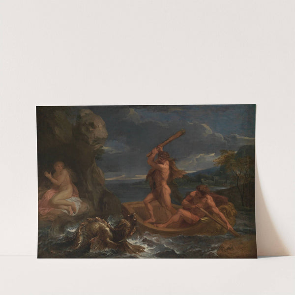 Heracles frees Hesione by Charles Le Brun