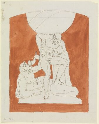 Herakles, das Himmelsgewölbe tragend