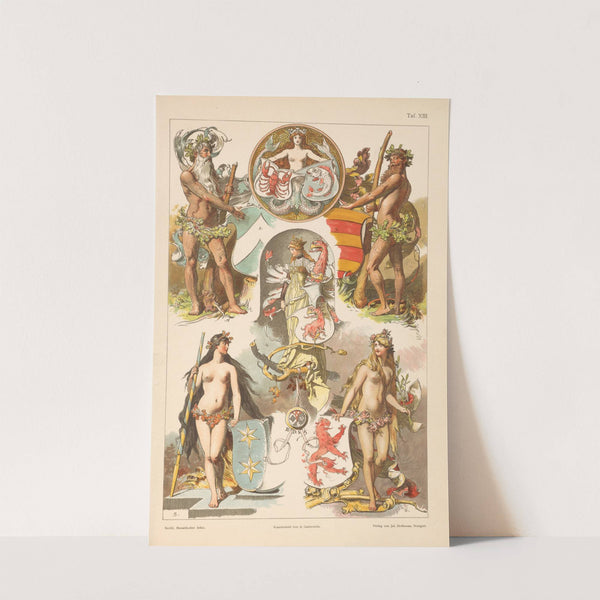 Heraldischer Atlas Pl.09 (1899) by Hugo Gerhard Ströhl