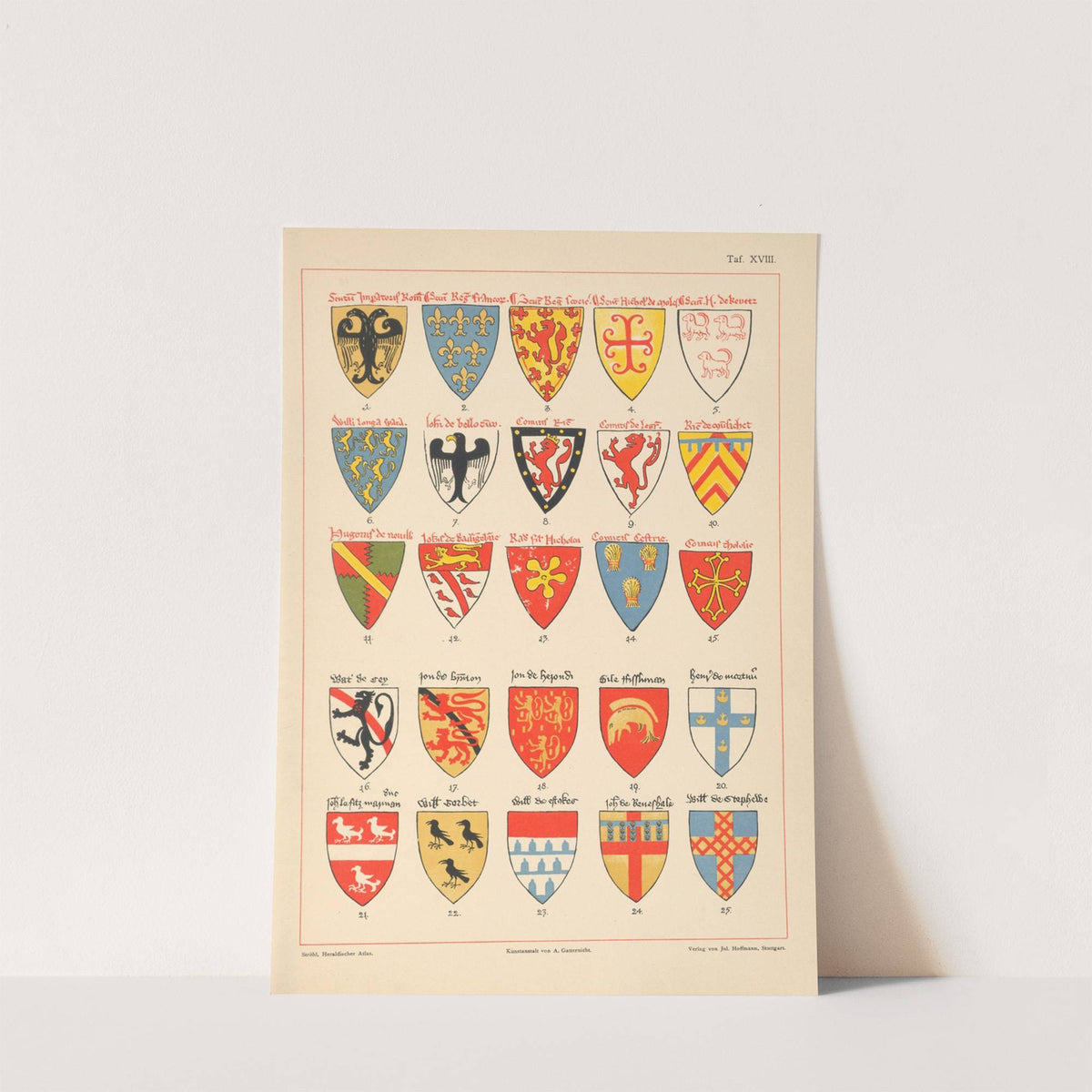 Heraldischer Atlas Pl.14 (1899) by Hugo Gerhard Ströhl