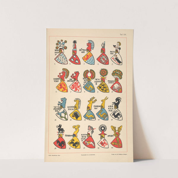 Heraldischer Atlas Pl.16 (1899) by Hugo Gerhard Ströhl