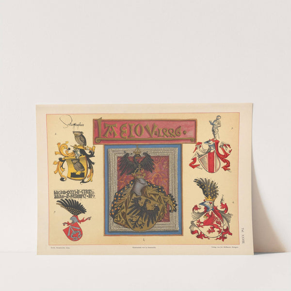 Heraldischer Atlas Pl.24 (1899) by Hugo Gerhard Ströhl