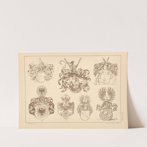 Heraldischer Atlas Pl.33 (1899) by Hugo Gerhard Ströhl
