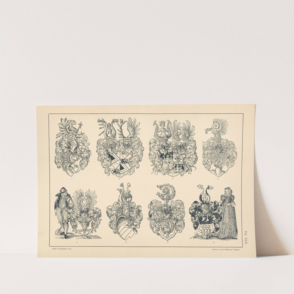 Heraldischer Atlas Pl.38 (1899) by Hugo Gerhard Ströhl