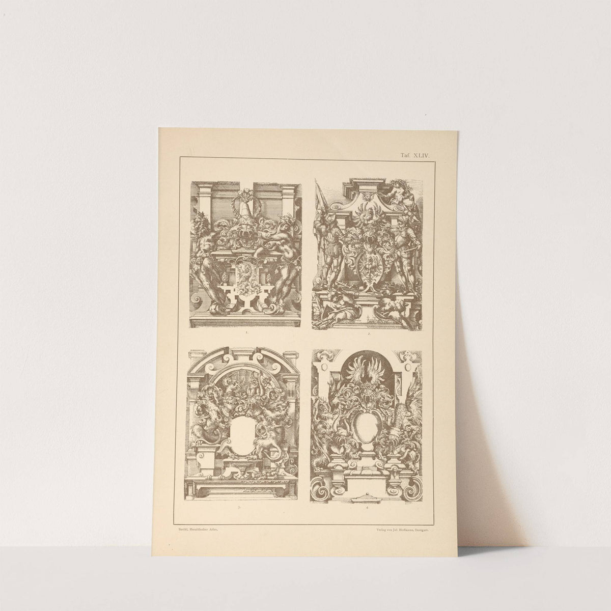 Heraldischer Atlas Pl.40 (1899) by Hugo Gerhard Ströhl