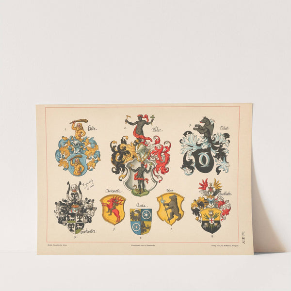 Heraldischer Atlas Pl.41 (1899) by Hugo Gerhard Ströhl