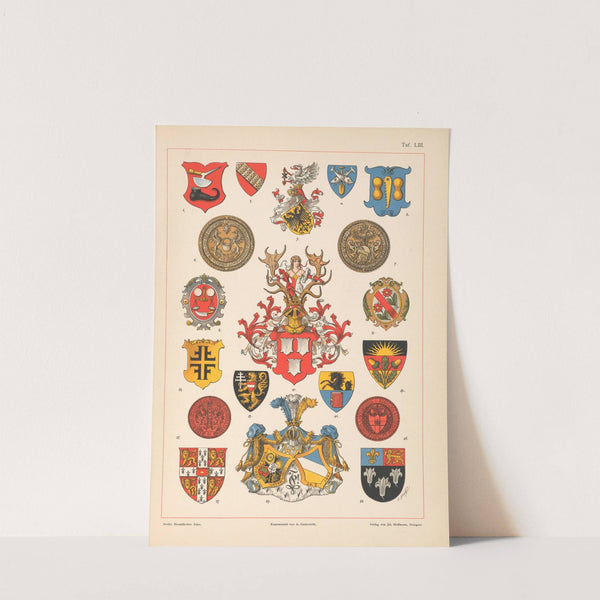 Heraldischer Atlas Pl.49 (1899) by Hugo Gerhard Ströhl