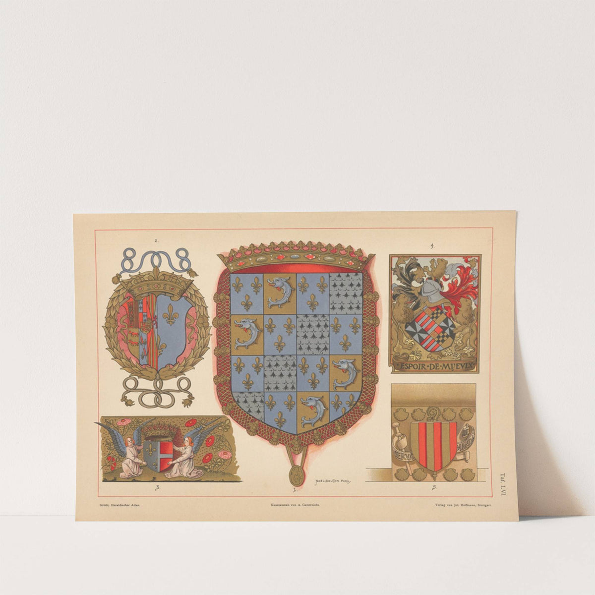 Heraldischer Atlas Pl.52 (1899) by Hugo Gerhard Ströhl