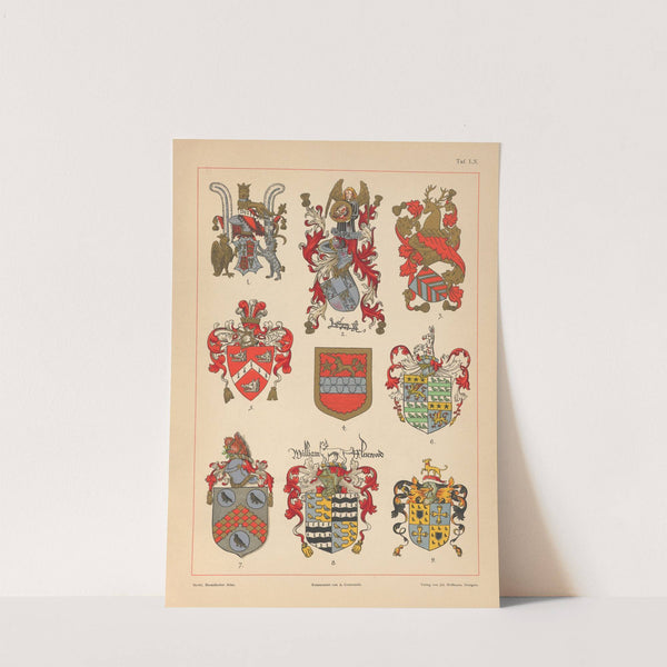 Heraldischer Atlas Pl.55 (1899) by Hugo Gerhard Ströhl