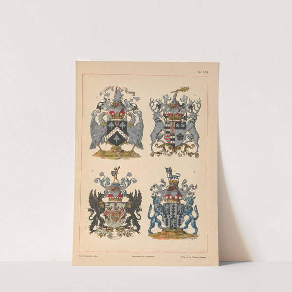 Heraldischer Atlas Pl.56 (1899) by Hugo Gerhard Ströhl