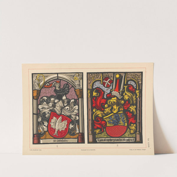 Heraldischer Atlas Pl.60 (1899) by Hugo Gerhard Ströhl