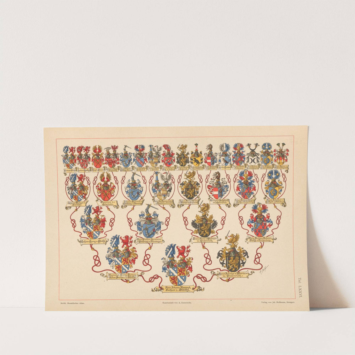 Heraldischer Atlas Pl.64 (1899) by Hugo Gerhard Ströhl