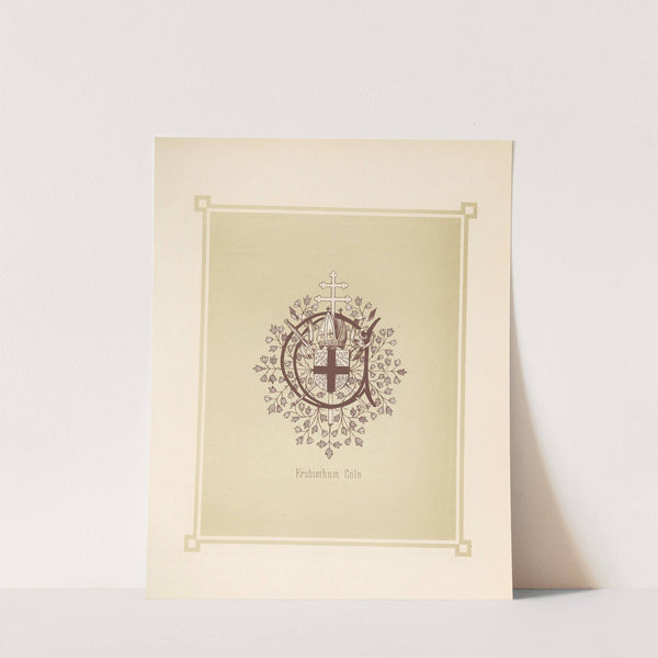 Heraldisches Alphabet Pl.04 (1884) by Adolf Matthias Hildebrandt