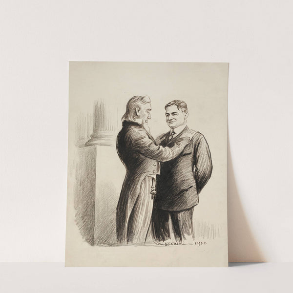 Herb, I don’t know whether to obey that impulse or not (1920) by William Henry Walker