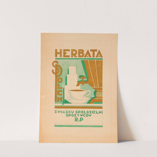 Herbata Związku Spółdzielni Spożywców Rz. P Społem by Edward Butrymowicz