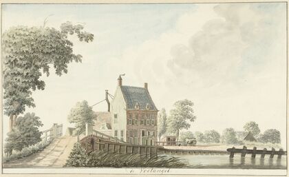 Herberg de Voetangel aan de Utrechtse trekvaart