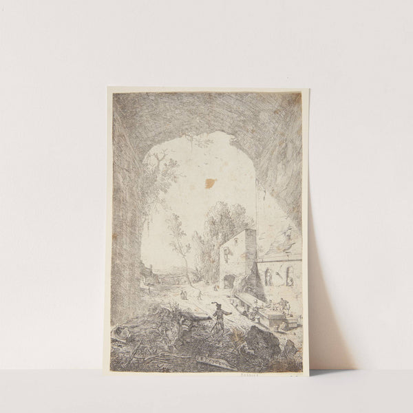 Herberg ved Grotta della Ninfa Egeria (1640) by Bartholomeus Breenbergh