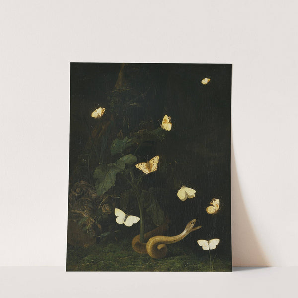 Herbs, Butterflies and a Serpent by Christiaen Striep