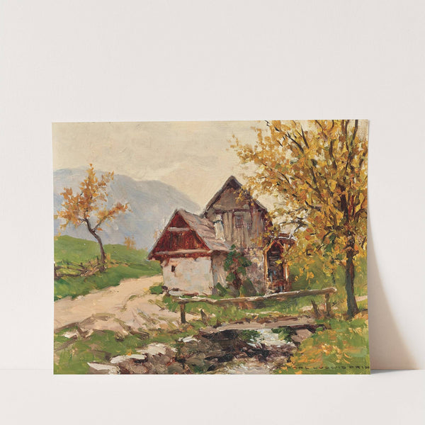 Herbst am Schneeberg by Karl Ludwig Prinz