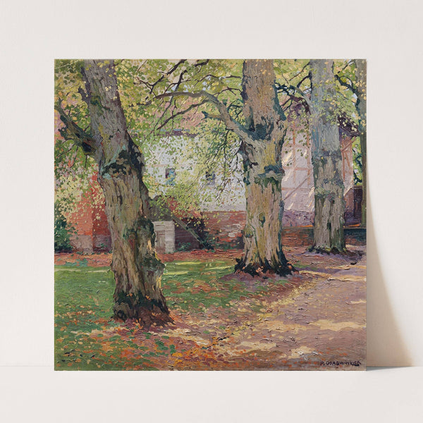 Herbstlicher Park (1907) by Peter Grabwinkler
