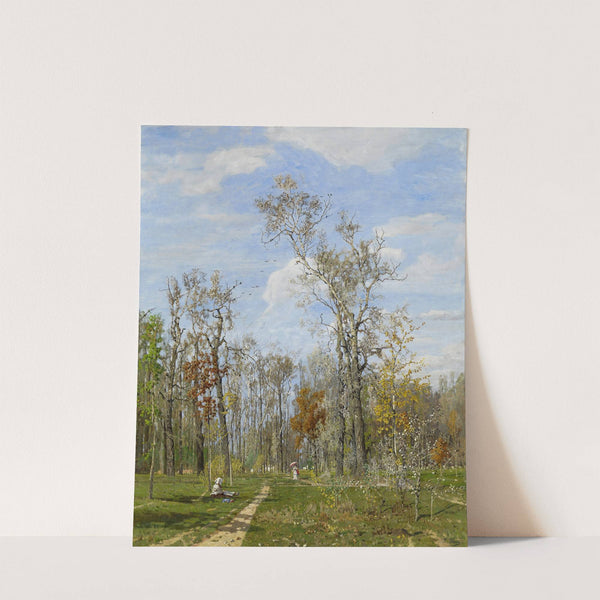 Herbsttag im Prater (1881) by Tina Blau