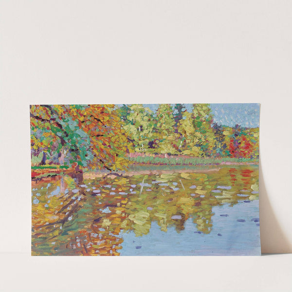 Herbstteich by Rudolf Junk