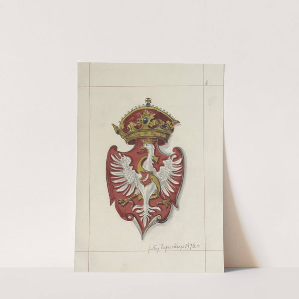 Herby Rzeczypospolitej Polskiej i W. X. Litewskiego. T. 1 Pl.010 (1875-1900) by Boleslaw Starzyński