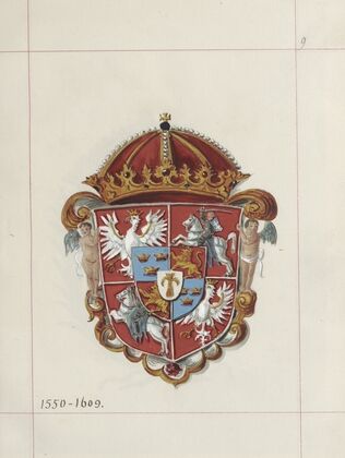 Herby Rzeczypospolitej Polskiej i W. X. Litewskiego. T. 1 Pl.011 (1875-1900)