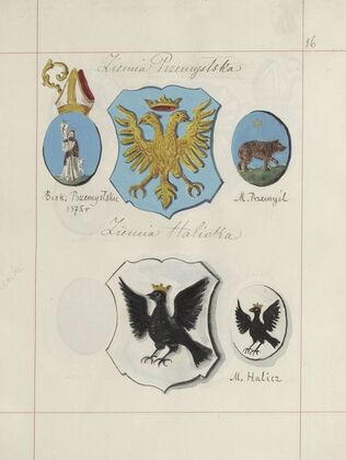 Herby Rzeczypospolitej Polskiej i W. X. Litewskiego. T. 1 Pl.021 (1875-1900)