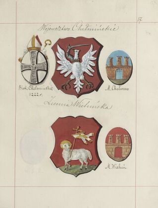 Herby Rzeczypospolitej Polskiej i W. X. Litewskiego. T. 1 Pl.023 (1875-1900)
