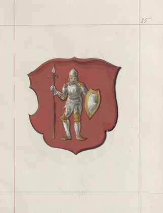 Herby Rzeczypospolitej Polskiej i W. X. Litewskiego. T. 1 Pl.035 (1875-1900)