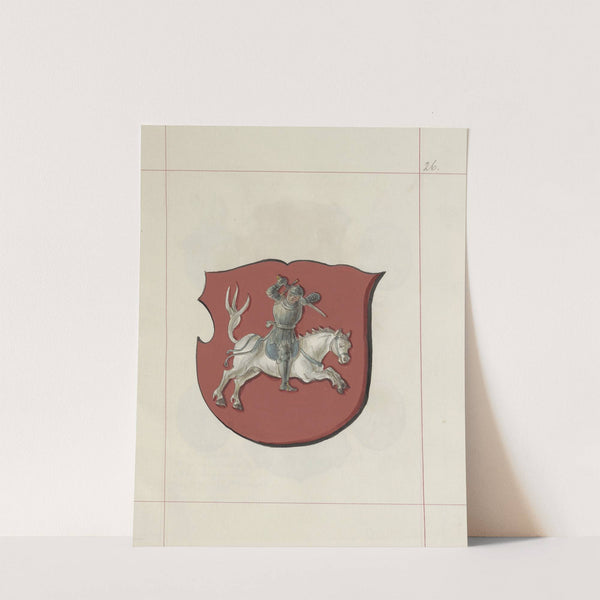 Herby Rzeczypospolitej Polskiej i W. X. Litewskiego. T. 1 Pl.036 (1875-1900) by Boleslaw Starzyński