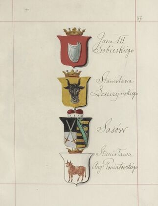 Herby Rzeczypospolitej Polskiej i W. X. Litewskiego. T. 1 Pl.057 (1875-1900)