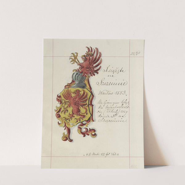 Herby Rzeczypospolitej Polskiej i W. X. Litewskiego. T. 1 Pl.076 (1875-1900) by Boleslaw Starzyński