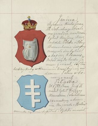 Herby Rzeczypospolitej Polskiej i W. X. Litewskiego. T. 1 Pl.112 (1875-1900)