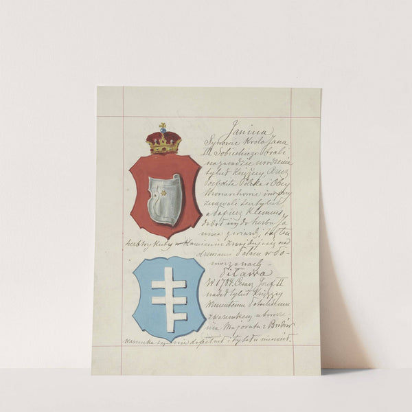 Herby Rzeczypospolitej Polskiej i W. X. Litewskiego. T. 1 Pl.112 (1875-1900) by Boleslaw Starzyński