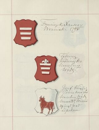 Herby Rzeczypospolitej Polskiej i W. X. Litewskiego. T. 1 Pl.121 (1875-1900)