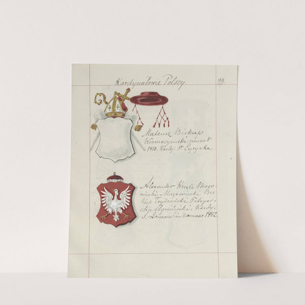 Herby Rzeczypospolitej Polskiej i W. X. Litewskiego. T. 1 Pl.138 (1875-1900) by Boleslaw Starzyński