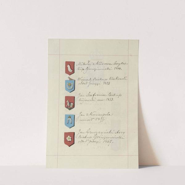 Herby Rzeczypospolitej Polskiej i W. X. Litewskiego. T. 1 Pl.167 (1875-1900) by Boleslaw Starzyński