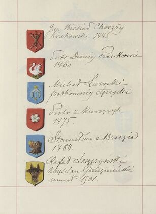 Herby Rzeczypospolitej Polskiej i W. X. Litewskiego. T. 1 Pl.215 (1875-1900)