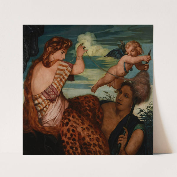 Hercule et Omphale (1911) by Emile Bernard