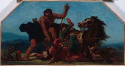 Hercule vainqueur d’Hippolyte, reine des Amazones (1849 - 1852)