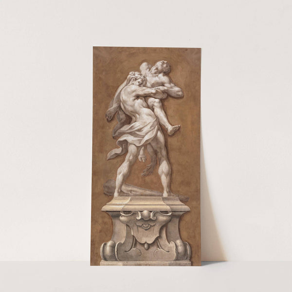 Hercules and Antaeus by Lombard School
