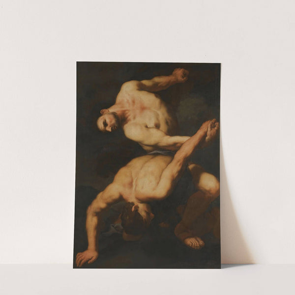 Hercules And Cacus by Antonio Zanchi