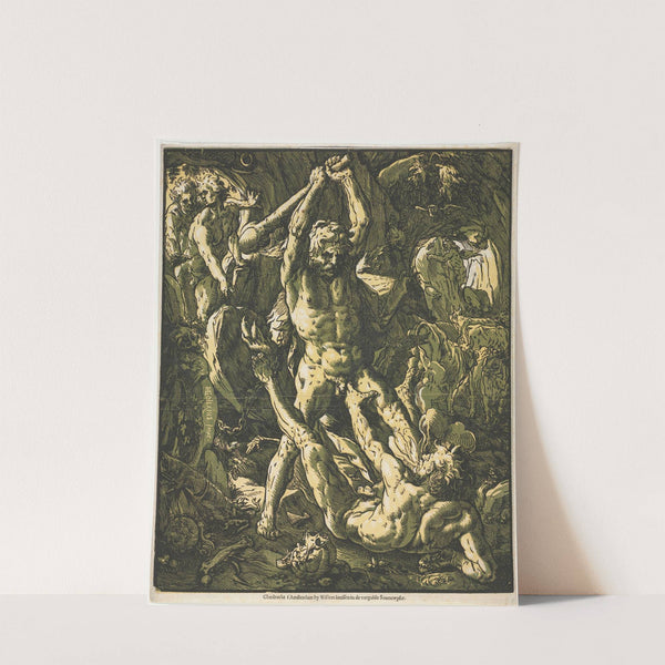 Hercules and Cacus (1588) by Hendrick Goltzius